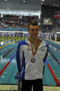 Luca Mencarini medaglia d'argento agli eurojunior di Anversa 2012