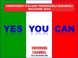ITALIANI GIOVANILI 2014 - YES YOU CAN!
