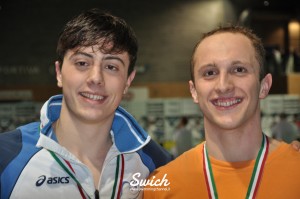 Lorenzo Tarocchi (sx) e Riccardo Maestri (dx)- Ph. Swimming Channel