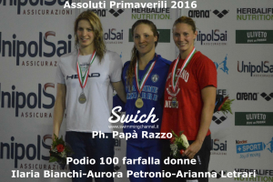 ilaria Bianchi, Aurora Petronio, Arianna Letrari